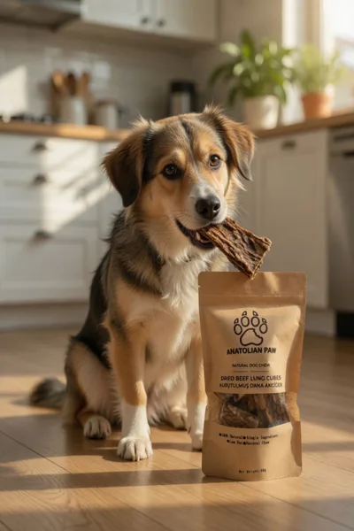 Camel Hide Dog Treat - Beef Lung Dog Treat 100% Natural 150g