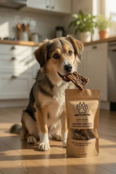 Freeze-Dried Beef Lung Dog Treat 100% Natural 50 g